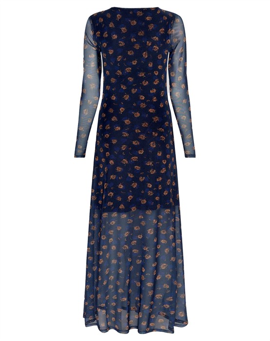 MSCHGinie Illenora Kjole - Mari Blue Flwr